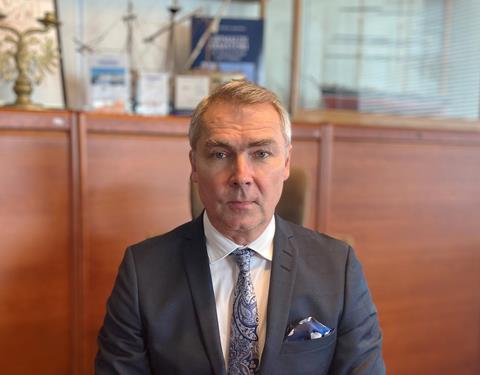 Tom Pippingsköld is the new president and CEO of Finnlines
